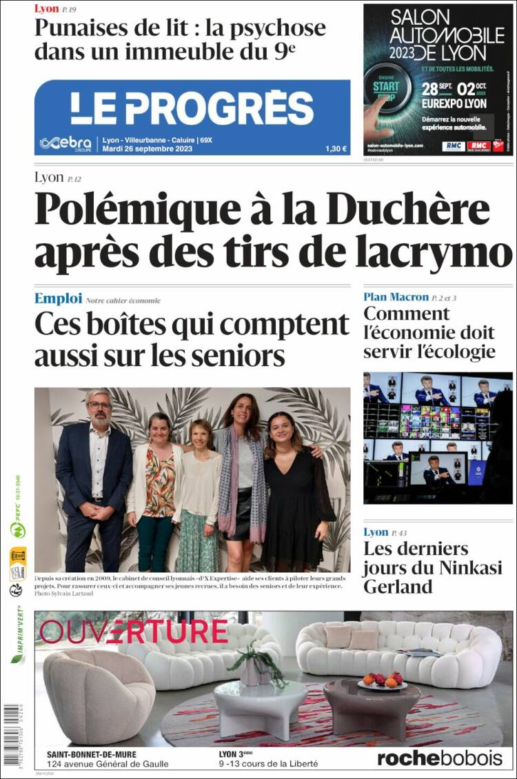 Portada de Progres de Fecamp (Francia)
