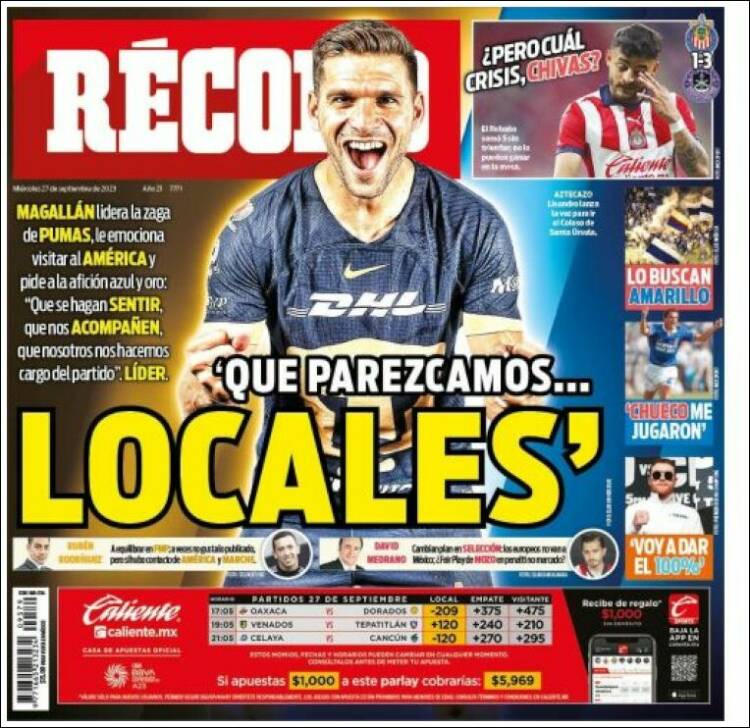 Portada de Record (M&eacute;xico)