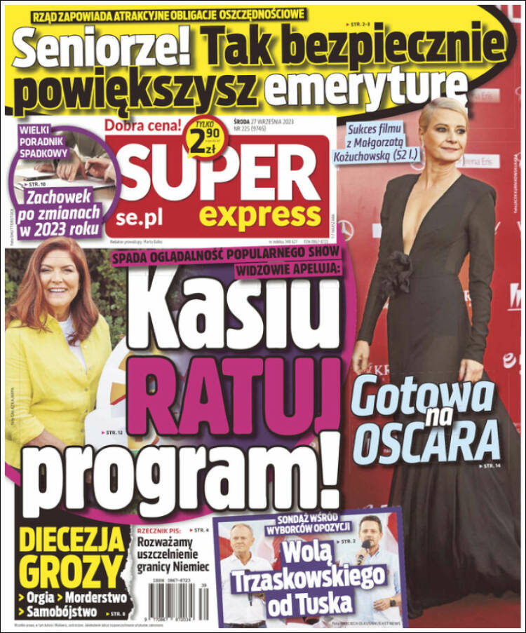 Portada de Super Express (Polonia)