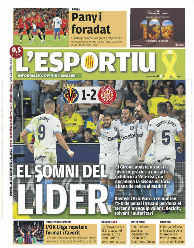 Portada de L'Esportiu (España)