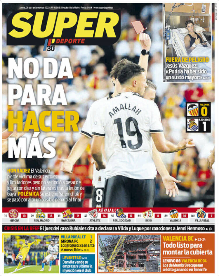 Portada de Superdeporte (España)