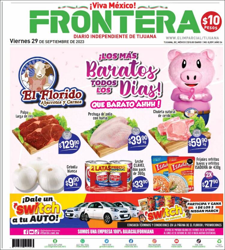 Portada de Frontera (M&eacute;xico)