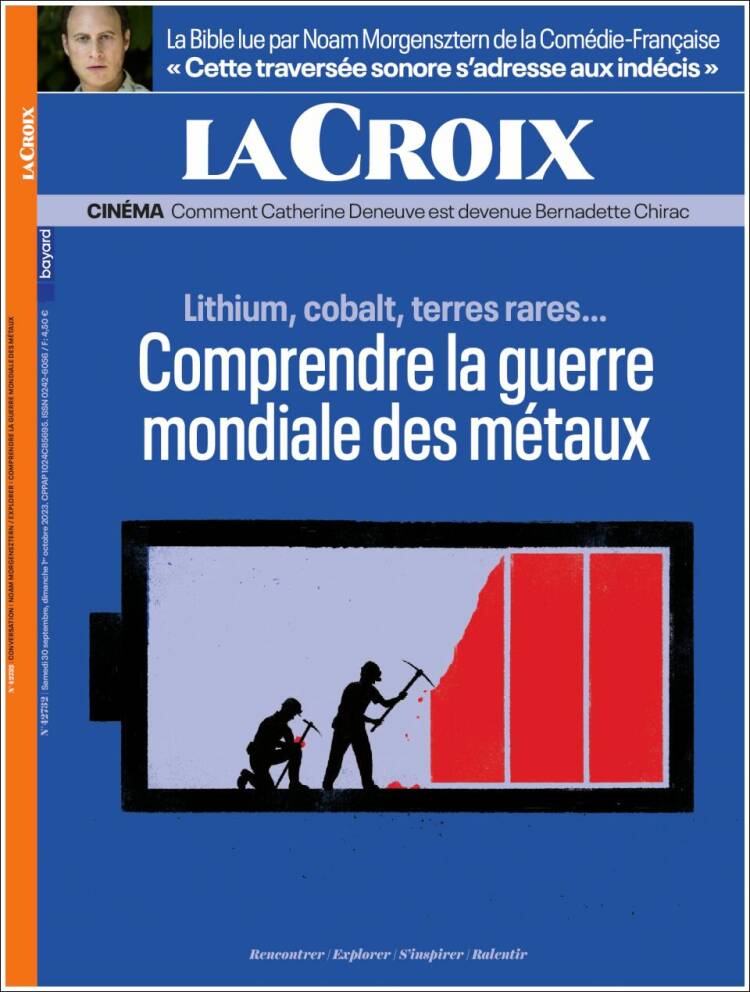 Portada de La Croix (Francia)