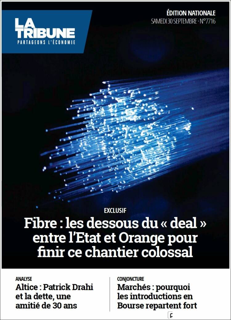 Portada de La Tribune (France)