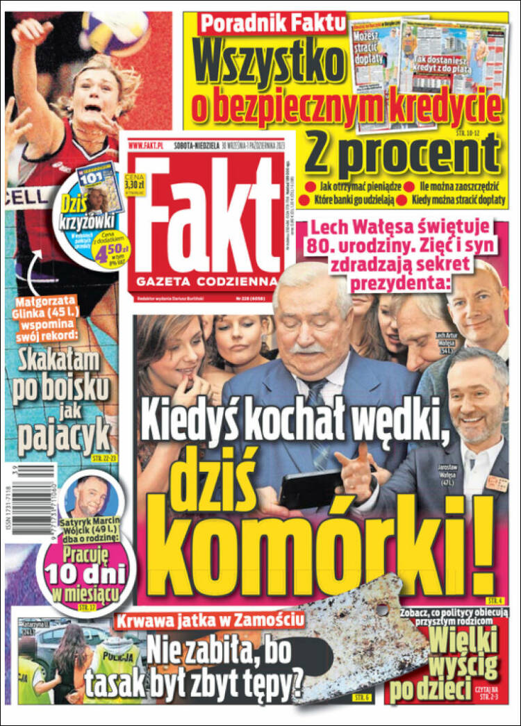 Portada de Fakt (Polonia)