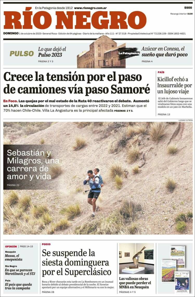 Portada de Rio Negro (Argentina)