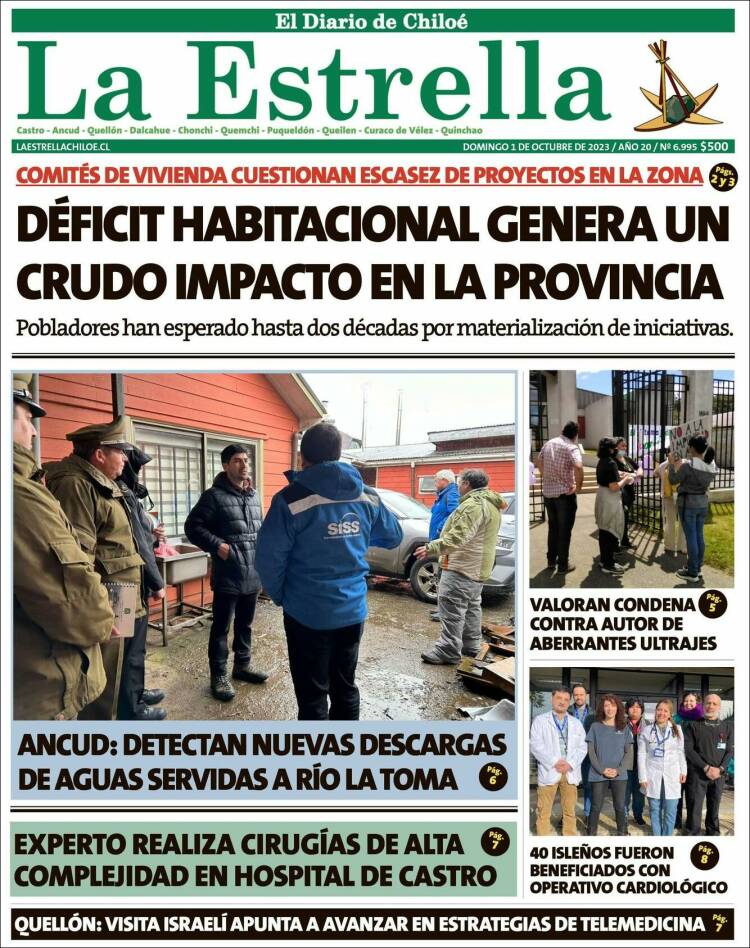 Portada de Estrella de Chiloé (Chile)