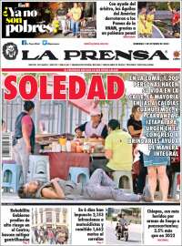 Portada de La Prensa (Mexique)