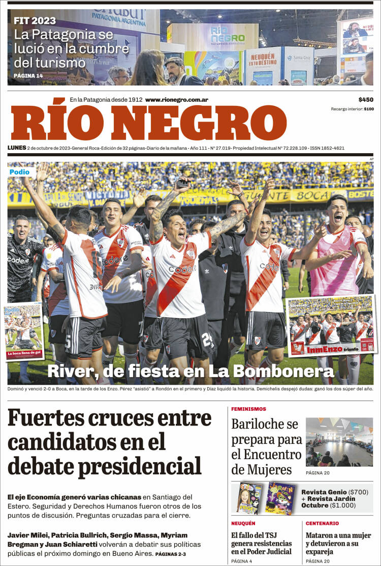 Portada de Rio Negro (Argentina)