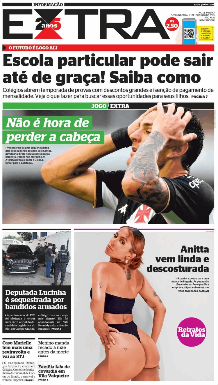 Portada de Extra (Brasil)