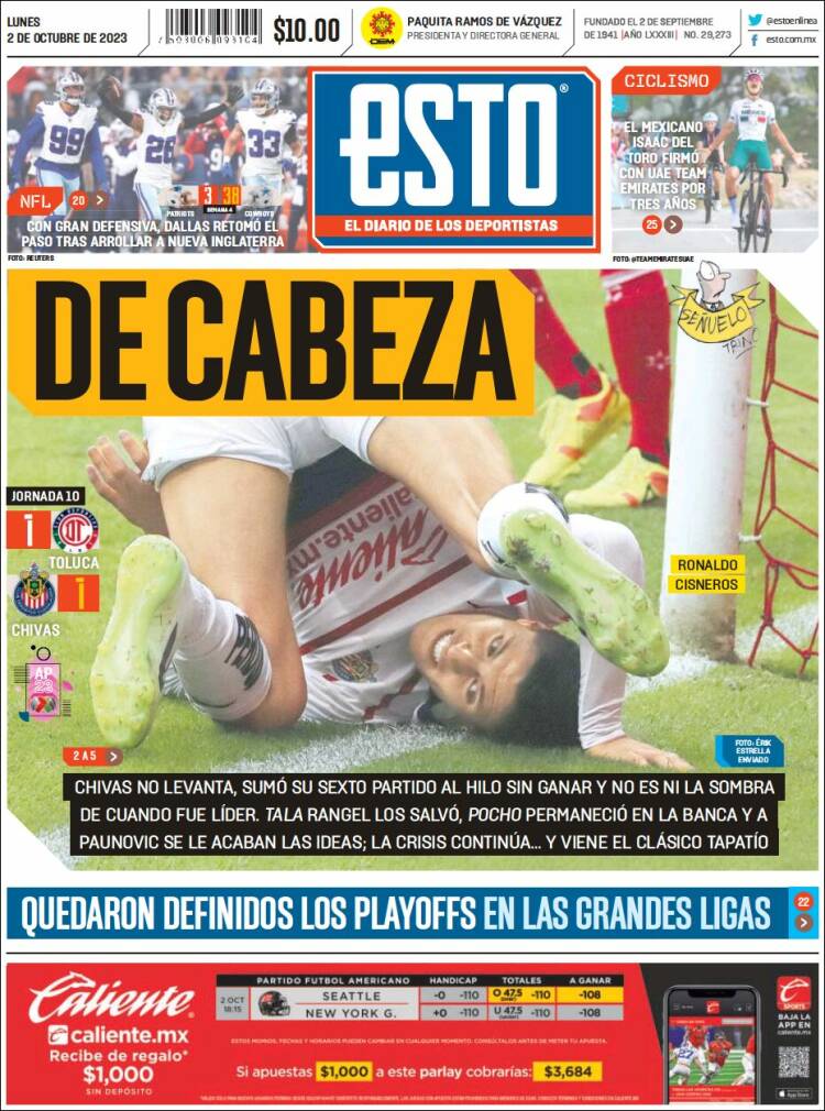 Portada de Esto (México)