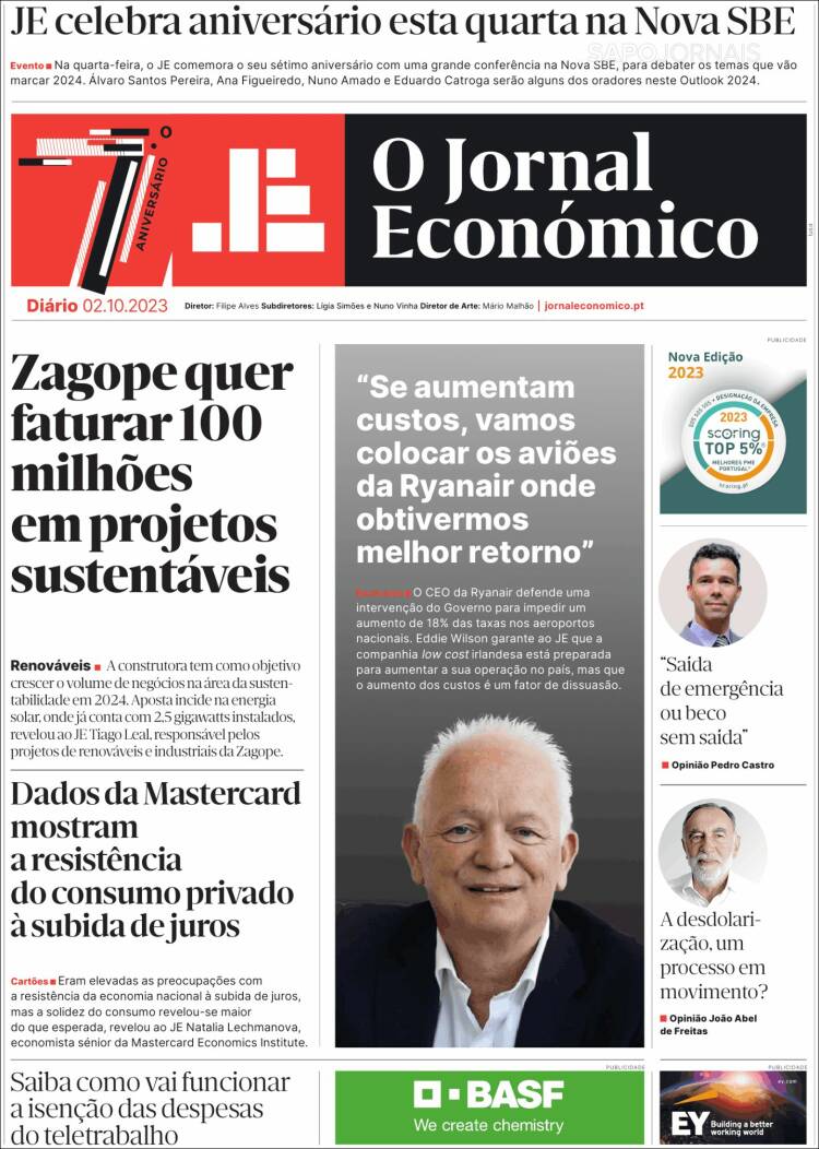 Portada de Oje (Portugal)