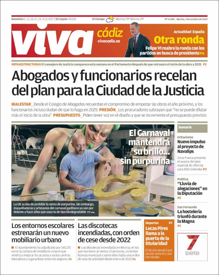 Portada de Información - Cadiz (España)