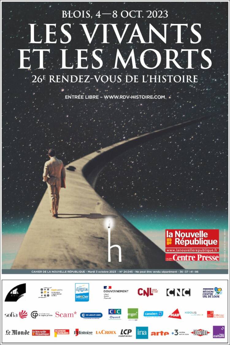 Portada de La Nouvelle Republique (Francia)