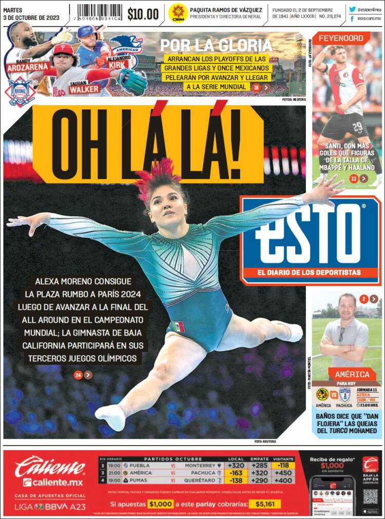 Portada de Esto (México)
