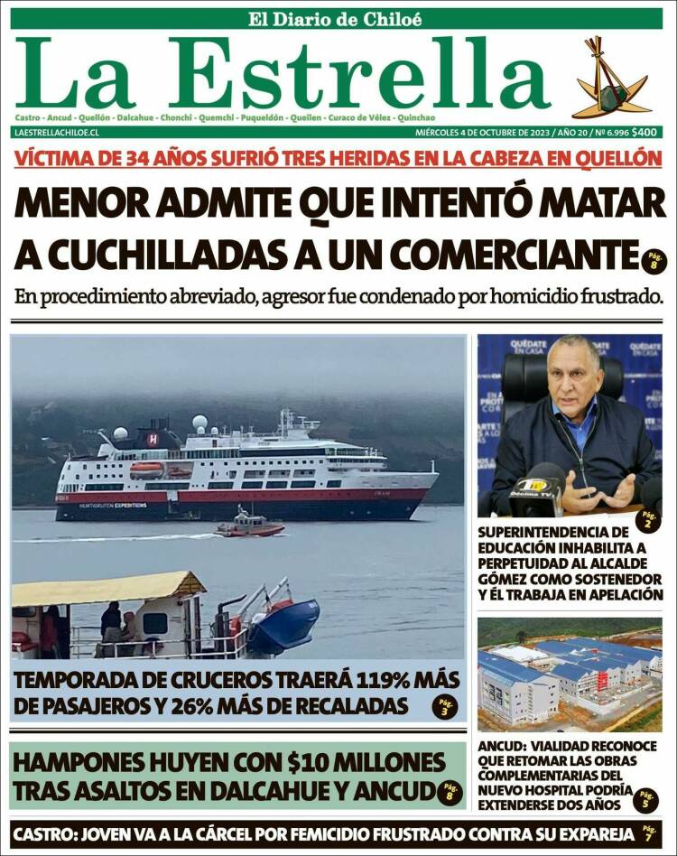 Portada de Estrella de Chiloé (Chile)