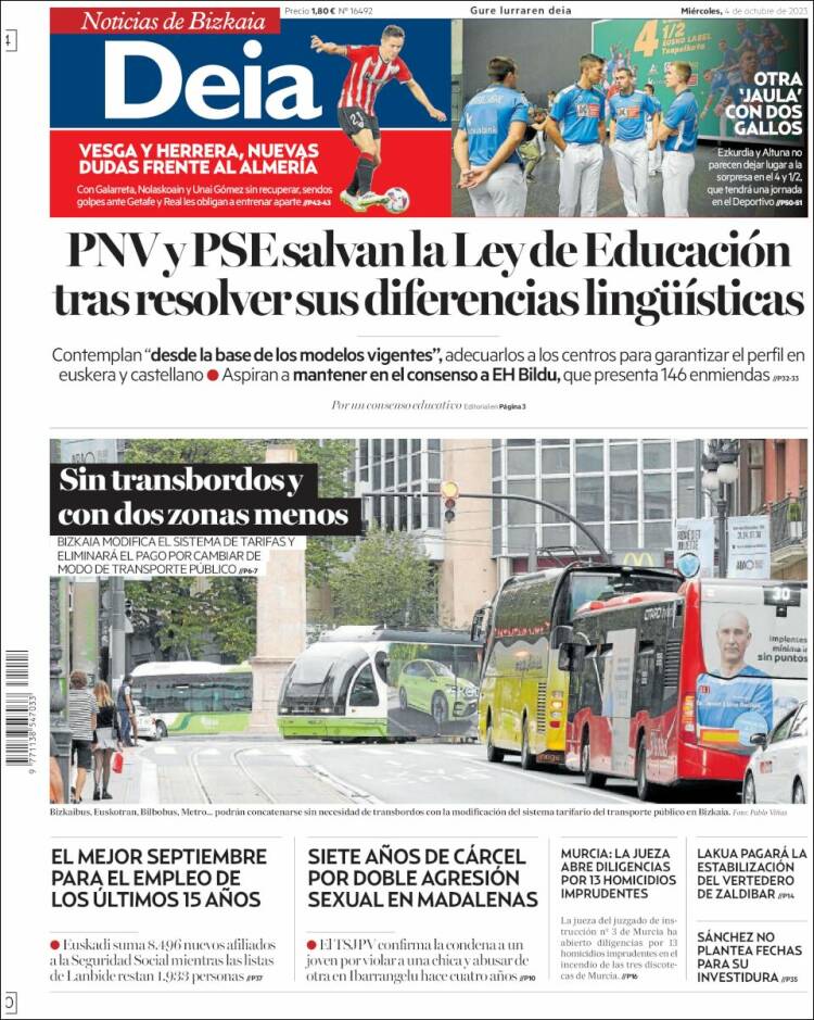 Portada de Deia (Spain)