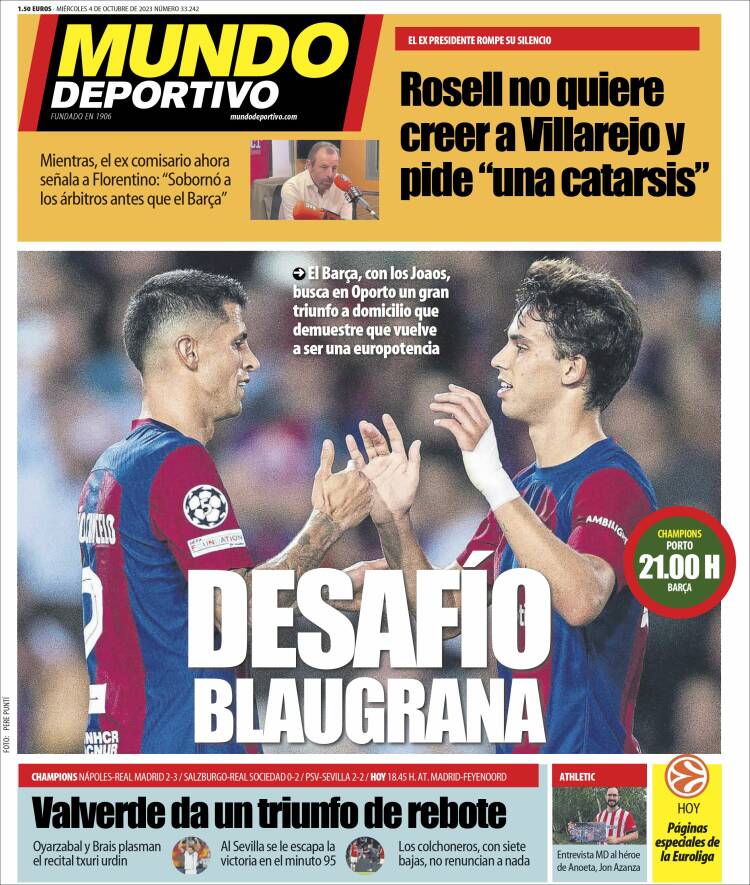 Portada de El Mundo Deportivo (Spain)