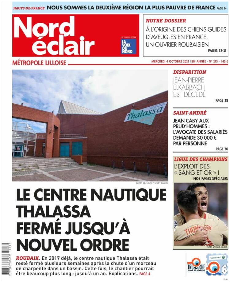 Portada de Nord Éclair (Francia)