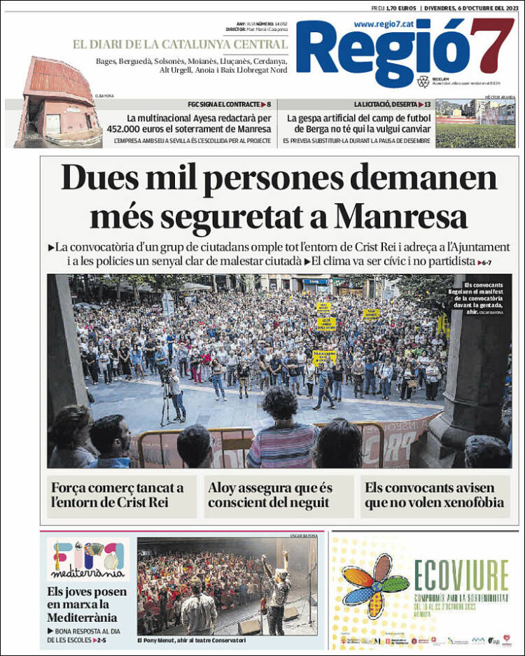 Portada de Regio7 (España)