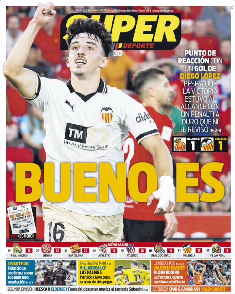 Portada de Superdeporte (España)