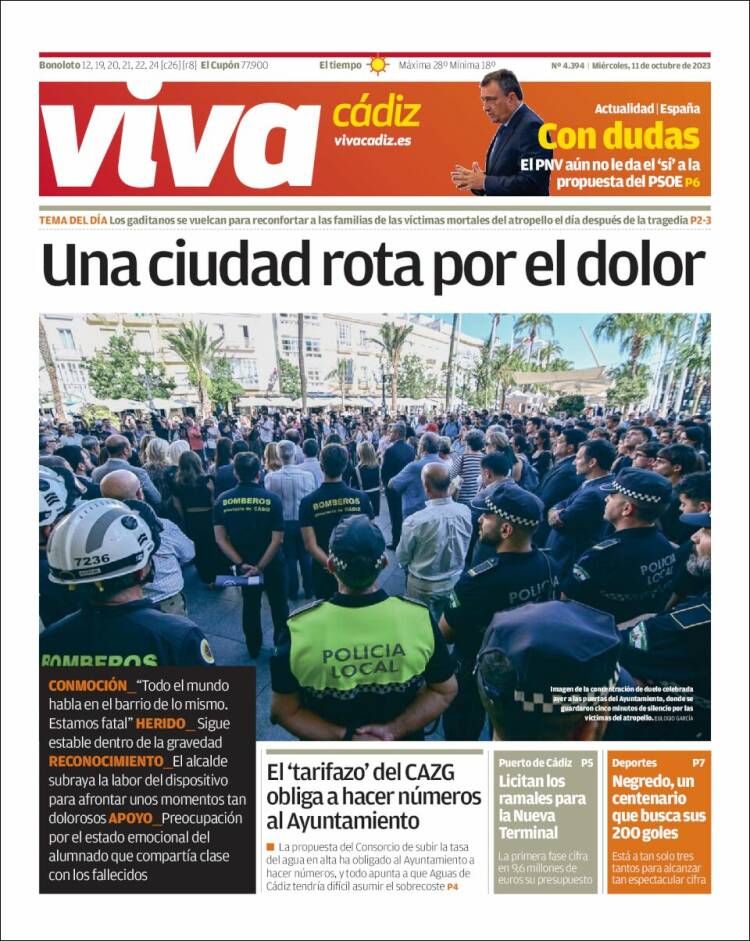Portada de Información - Cadiz (España)