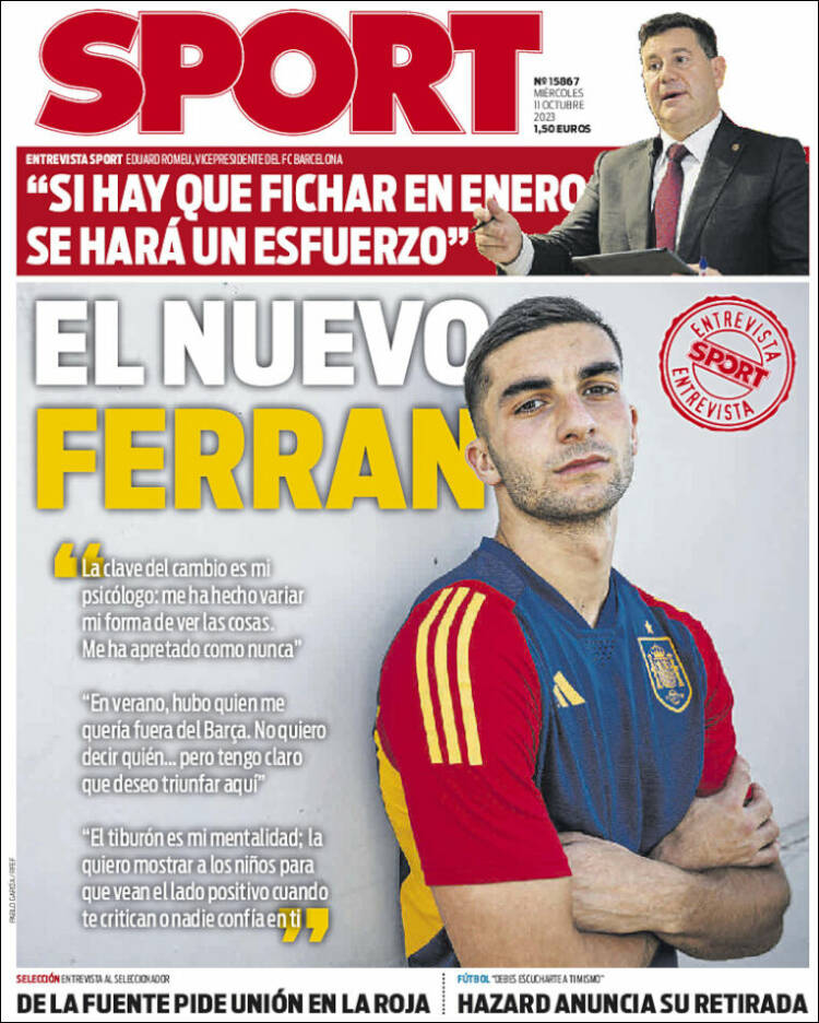 Portada de Sport (España)