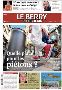 Portada de Berry Republicain (Francia)