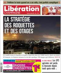 Portada de Libération Champagne (Francia)