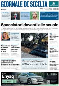 Portada de Giornale di Sicilia (Italia)