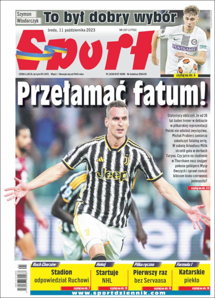 Portada de Katowicki Sport (Polonia)