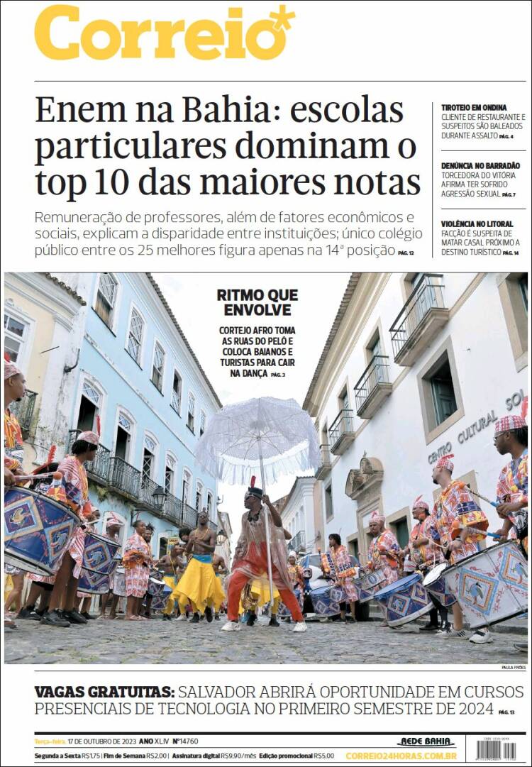 Portada de Correio* (Brasil)