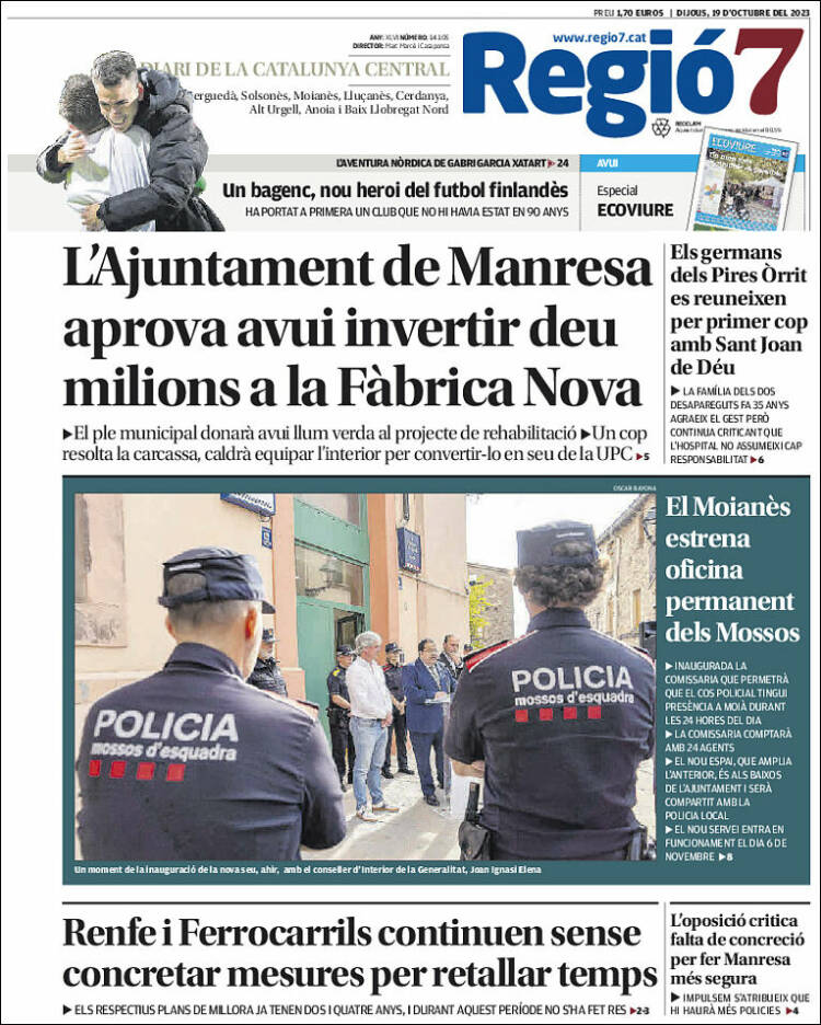 Portada de Regio7 (España)