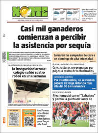 Portada de Diario Norte (Argentina)