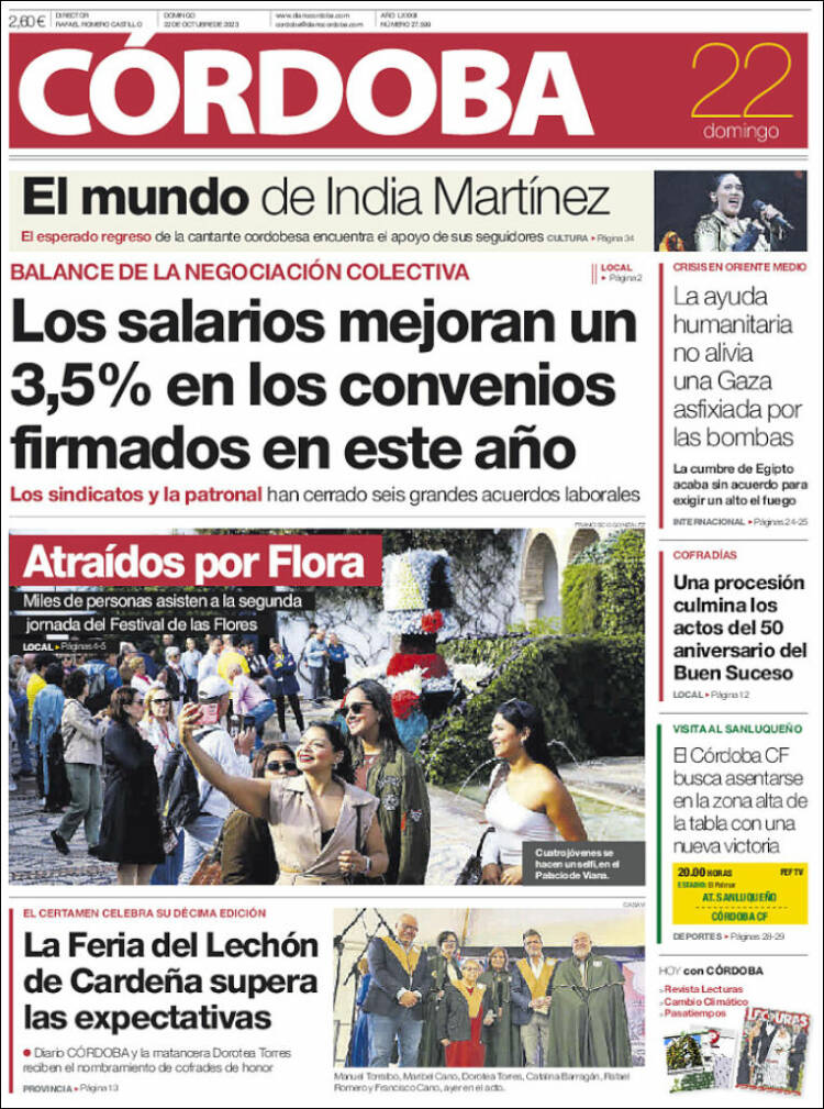 Portada de Diario de Córdoba (Espa&ntilde;a)