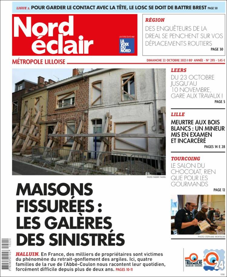 Portada de Nord Éclair (Francia)