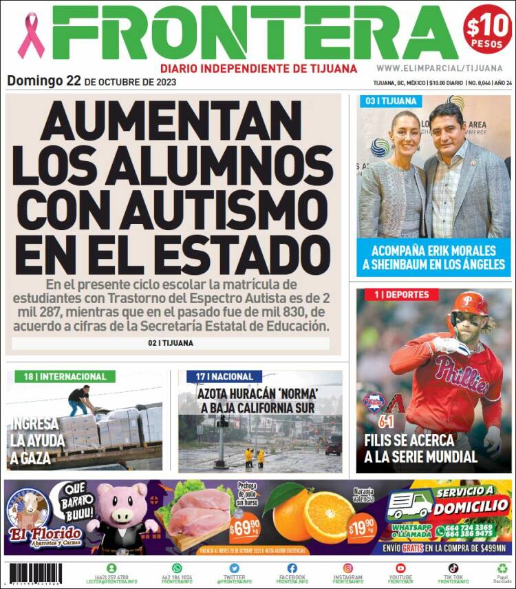 Portada de Frontera (M&eacute;xico)