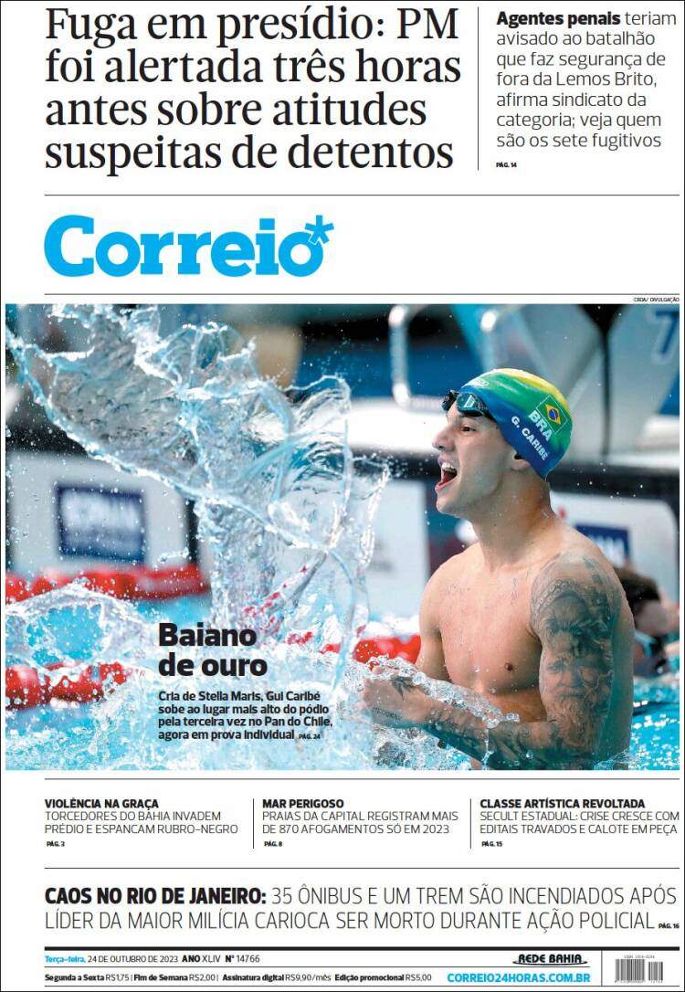 Portada de Correio* (Brasil)