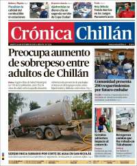 Portada de Crónica Chillán (Chile)