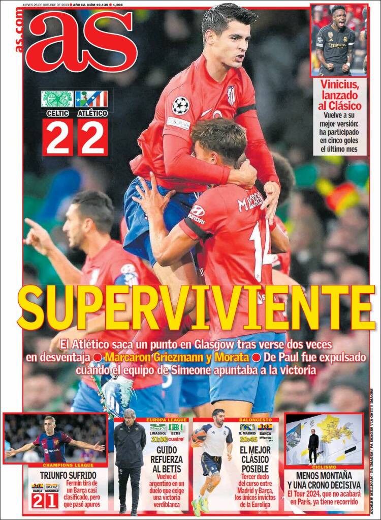 Portada de As (España)