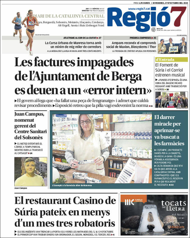 Portada de Regio7 (España)