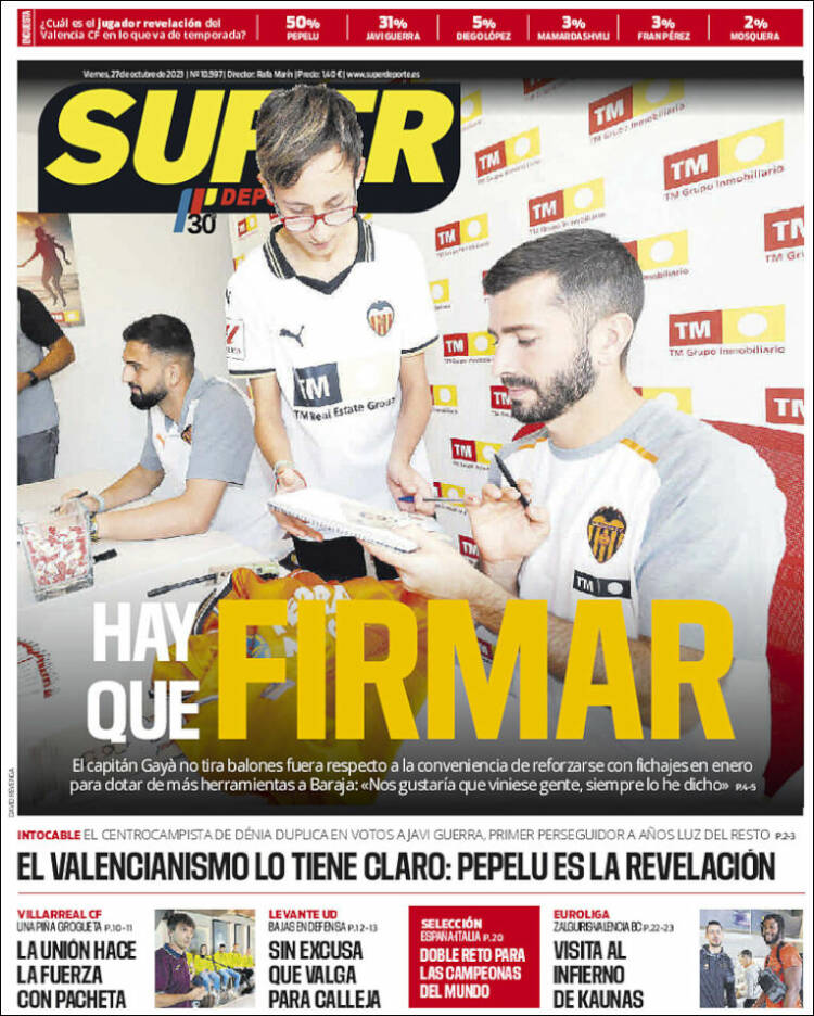 Portada de Superdeporte (España)