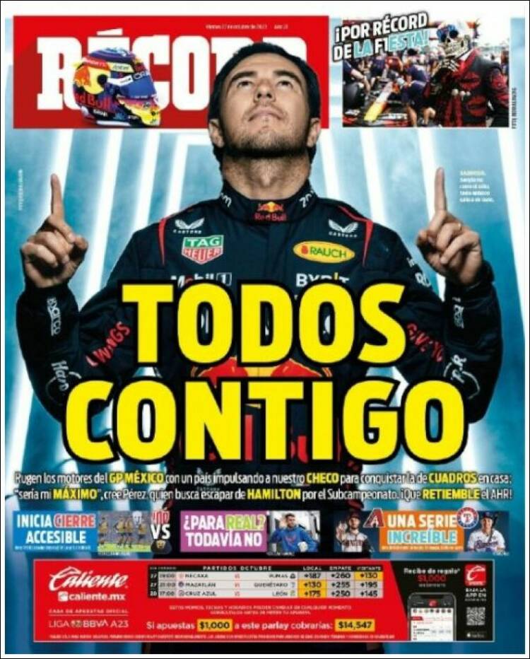 Portada de Record (México)