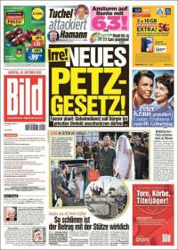 Portada de Bild (Alemania)