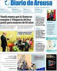 Portada de Diario de Arousa (España)