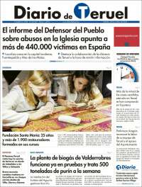 Portada de Diario de Teruel (España)