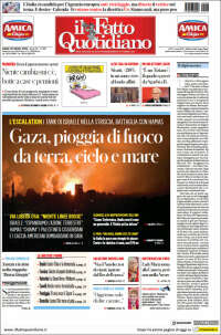 Portada de Il Fatto Quotidiano (Italia)