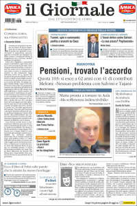 Portada de il Giornale (Italia)