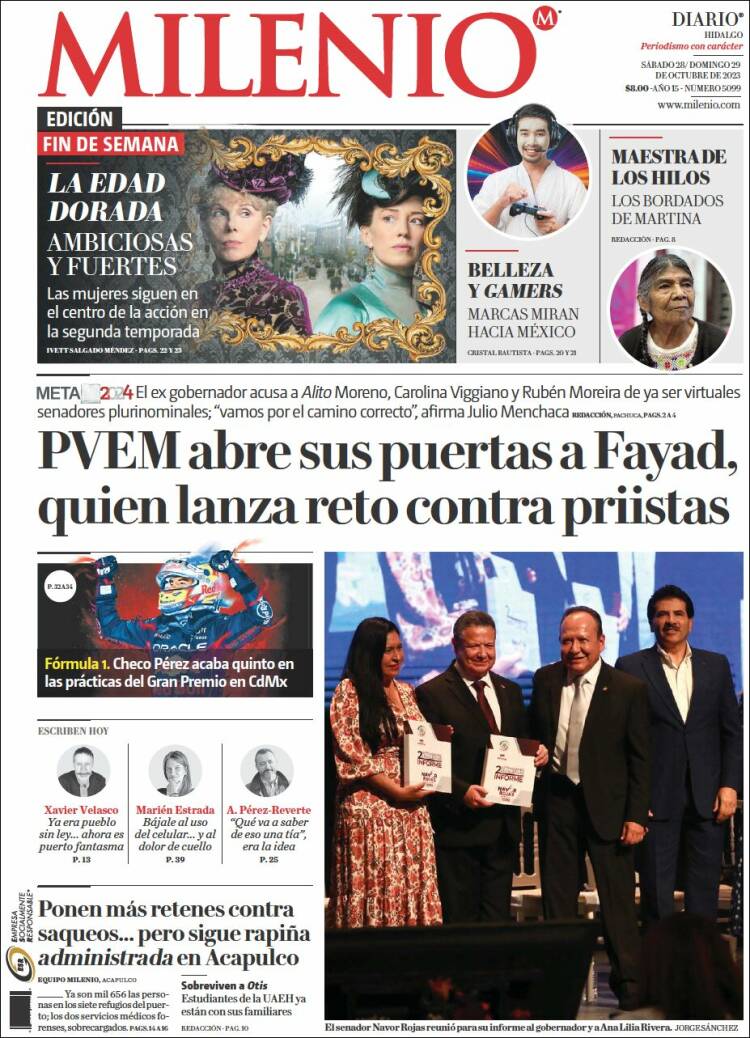 Portada de Milenio de Hidalgo (M&eacute;xico)