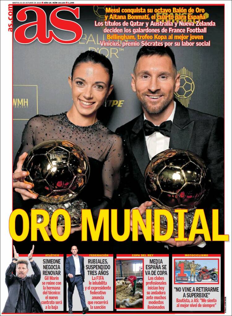 Portada de As (España)